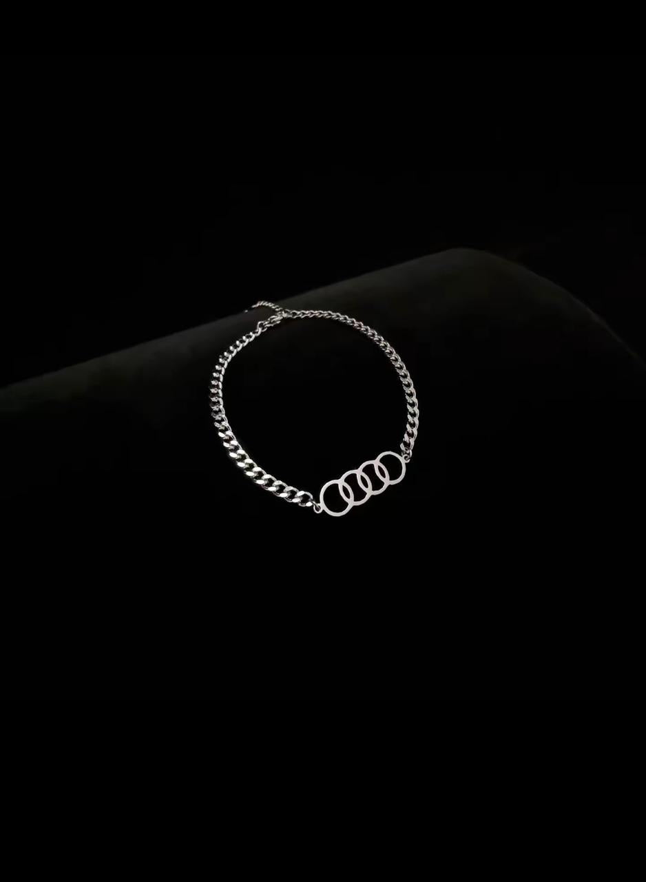 Audi logo bracelet